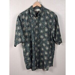 Re-Union Menswear Short Sleeve Cotton button down shirt Item #30